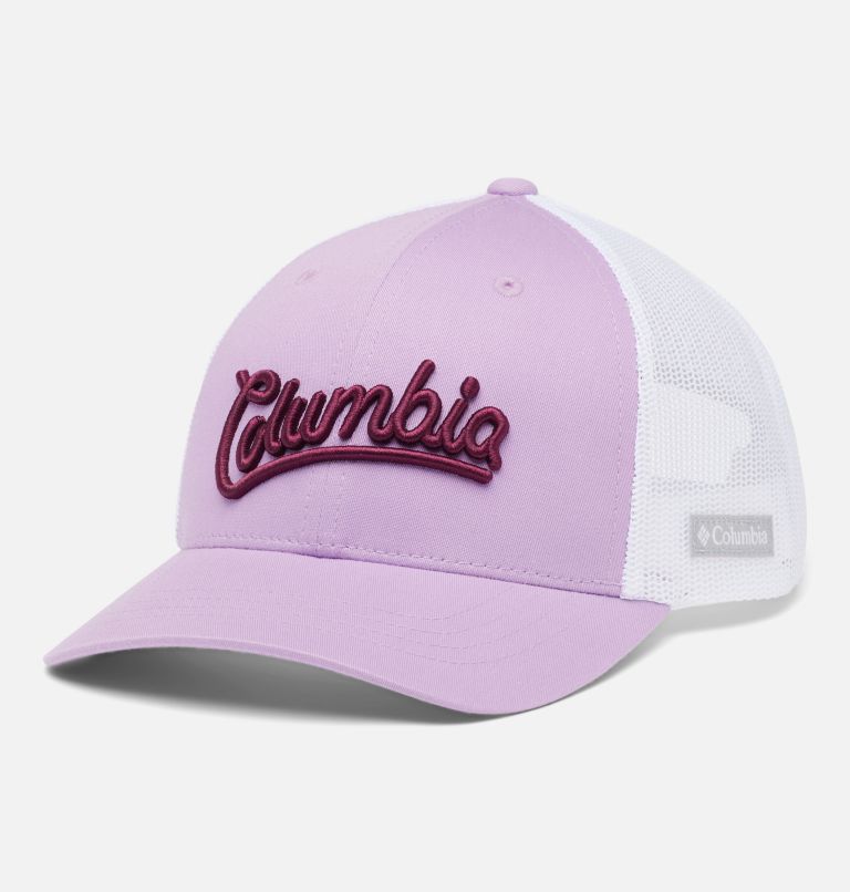 Columbia Youth Snap Back, Color: Gumdrop, Scripted, image 1