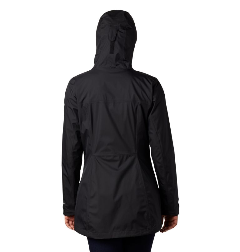 Thumbnail: Women’s Splash A Little II Rain Jacket, Color: Black, image 2