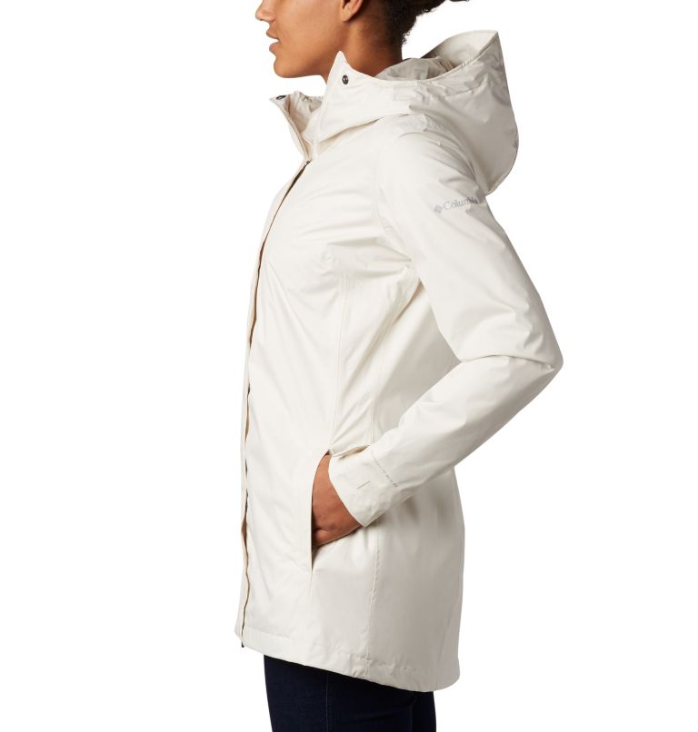 Women’s Splash A Little II Rain Jacket, Color: Chalk Titch Diamond Print, image 3