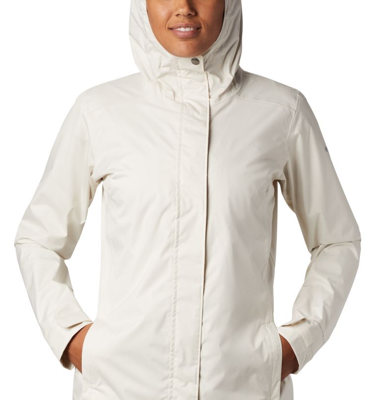 Women’s Splash A Little II Rain Jacket, Color: Chalk Titch Diamond Print, image 4