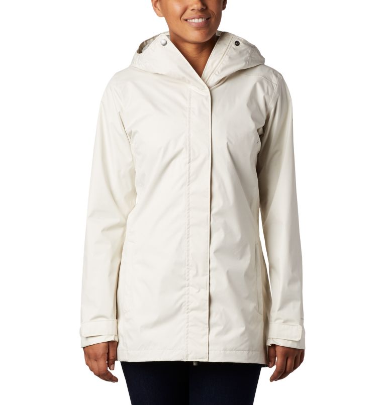 Women’s Splash A Little II Rain Jacket, Color: Chalk Titch Diamond Print, image 1
