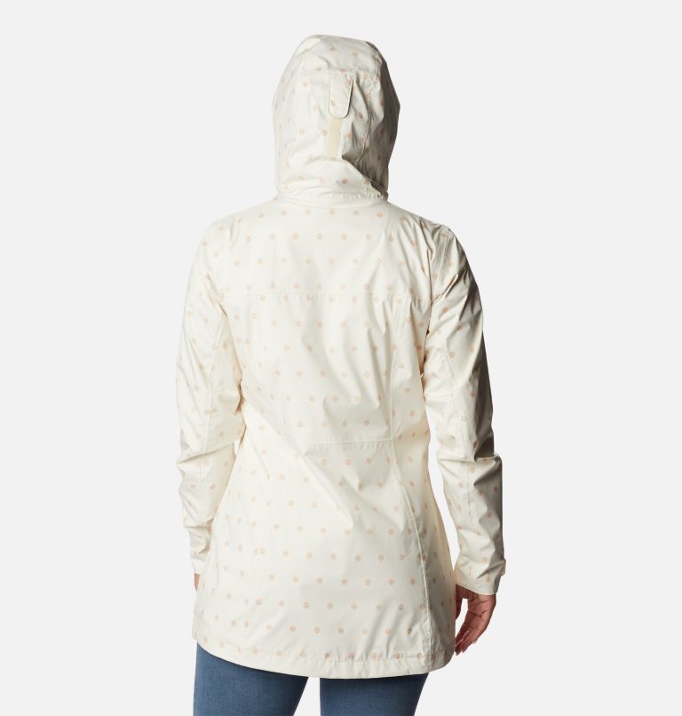 Women’s Splash A Little II Rain Jacket, Color: Chalk Swell Dots Print, image 2