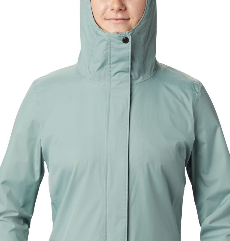 Women’s Splash A Little II Rain Jacket, Color: Light Lichen, image 4