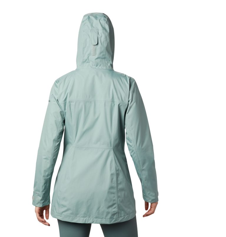 Women’s Splash A Little II Rain Jacket, Color: Light Lichen, image 2