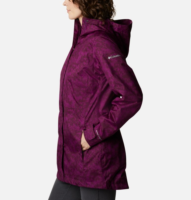 Splash A Little II Jacket | 576 | XS, Color: Plum Florescence Print, image 3