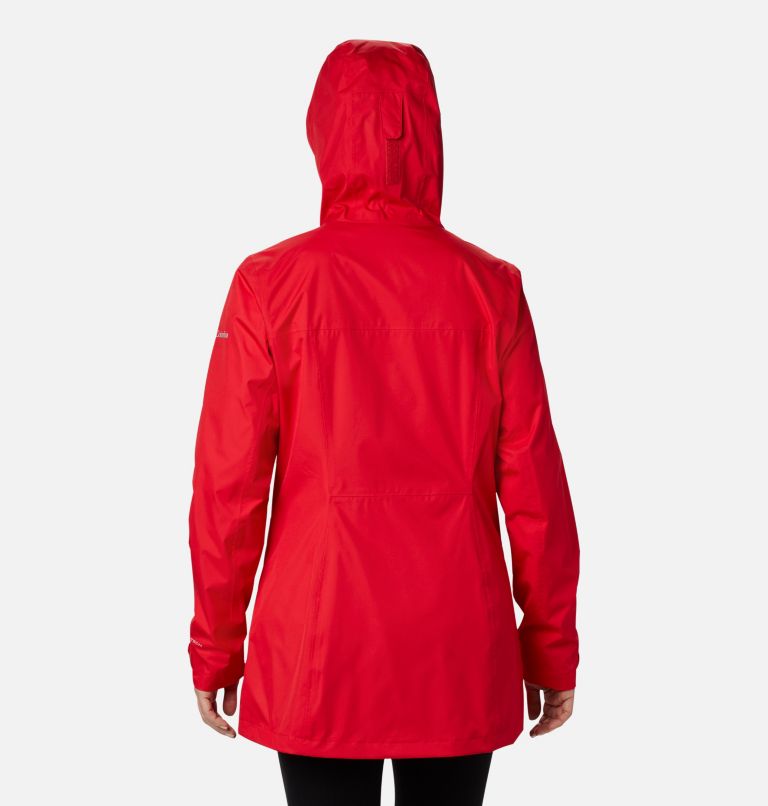 Women’s Splash A Little II Rain Jacket, Color: Red Lily, image 2