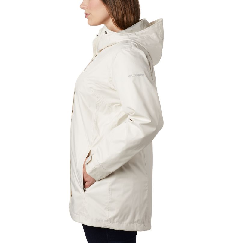 Women’s Splash A Little II Rain Jacket - Plus Size, Color: Chalk Titch Diamond Print, image 3