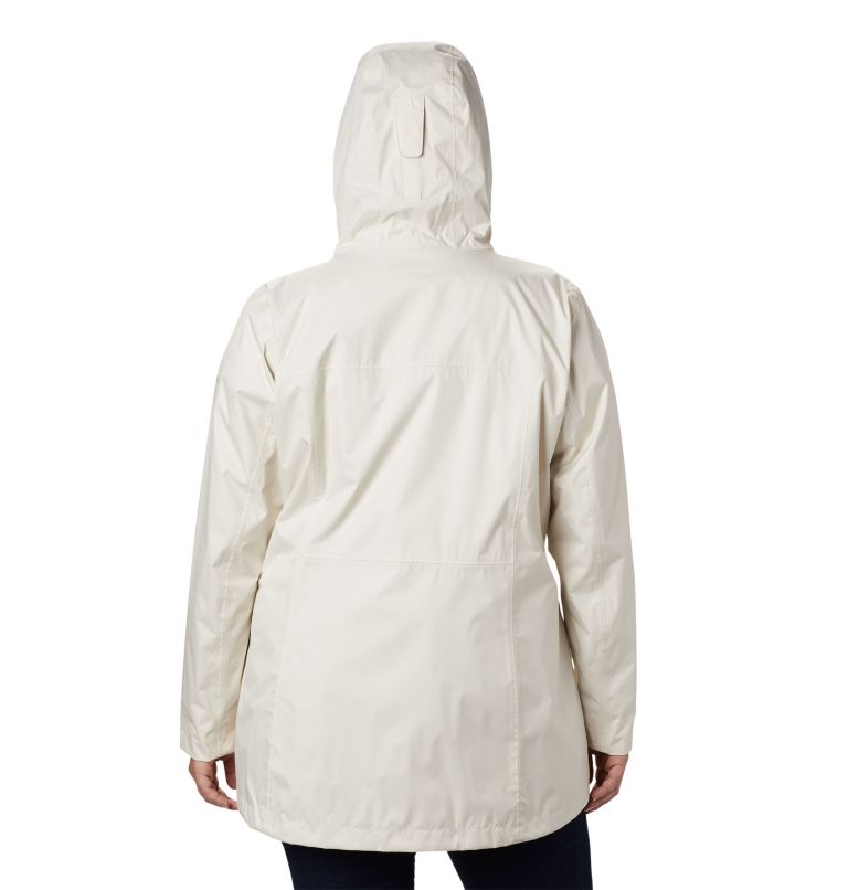 Women’s Splash A Little II Rain Jacket - Plus Size, Color: Chalk Titch Diamond Print, image 2