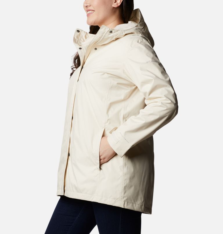 Splash A Little II Jacket | 192 | 3X, Color: Chalk, image 3