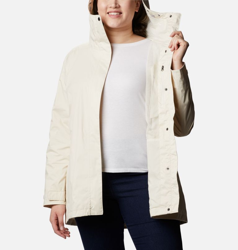 Splash A Little II Jacket | 192 | 3X, Color: Chalk, image 5