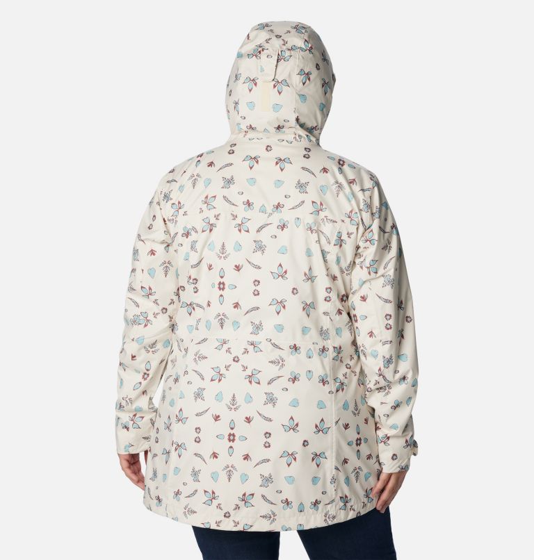 Plus size shop rain jacket columbia