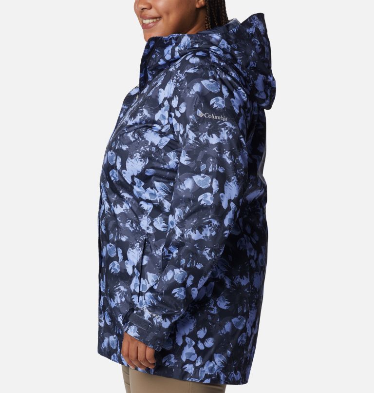 Thumbnail: Women’s Splash A Little II Jacket - Plus Size, Color: Nocturnal Solarized Tonal, image 3