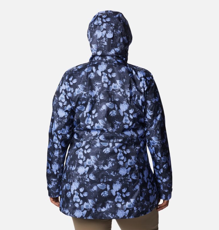 Women’s Splash A Little II Rain Jacket - Plus Size, Color: Nocturnal Solarized Tonal, image 2