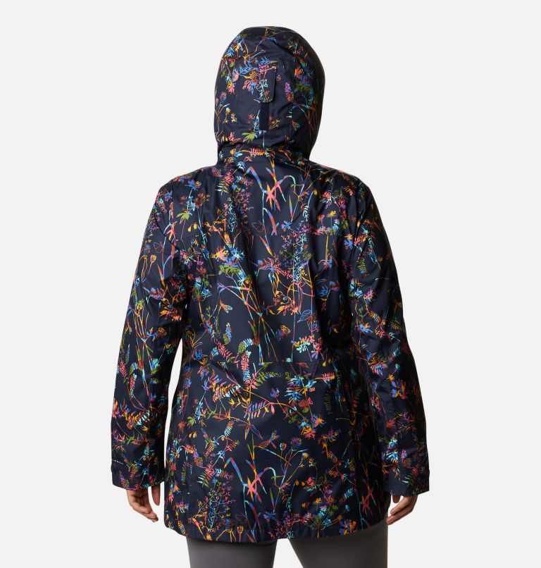 Veste Splash A Little II pour femme - Grandes tailles, Color: Dark Nocturnal Art Bouquet Multi Print, image 2