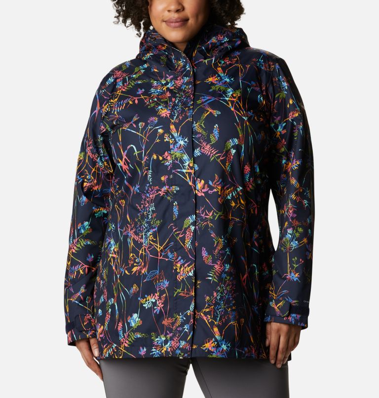 Women s Splash A Little II Rain Jacket Plus Size Columbia Sportswear