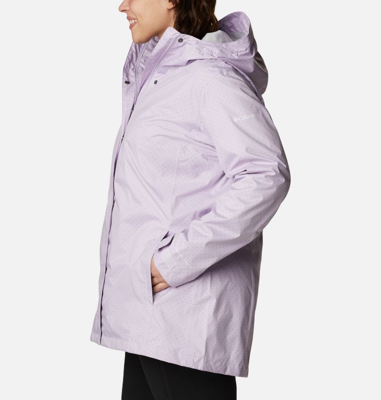 Veste Splash A Little II pour femme - Grandes tailles, Color: Pale Lilac Spacey Dots Print, image 3
