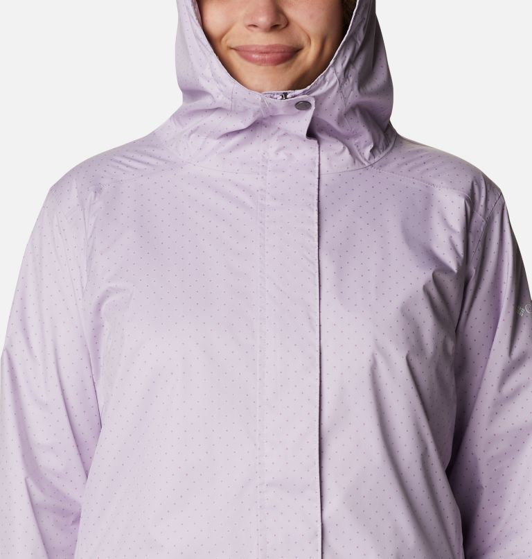 Veste Splash A Little II pour femme - Grandes tailles, Color: Pale Lilac Spacey Dots Print, image 4