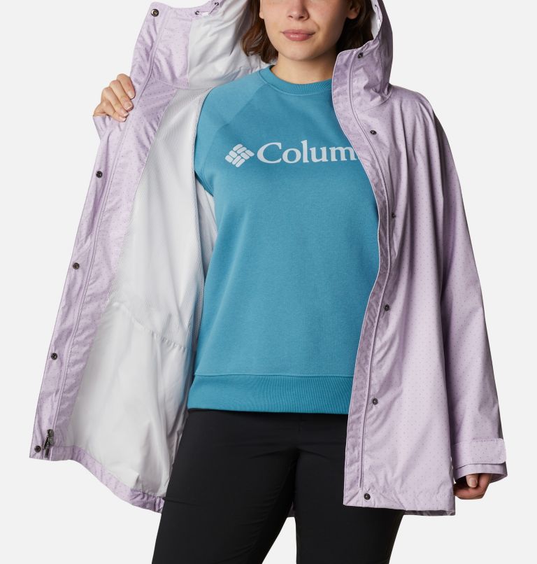 Veste Splash A Little II pour femme - Grandes tailles, Color: Pale Lilac Spacey Dots Print, image 5