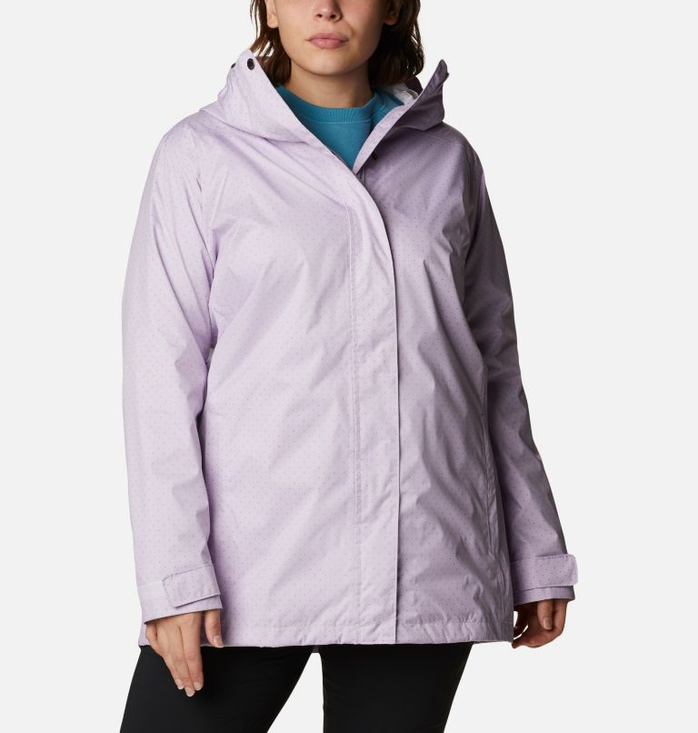 Veste Splash A Little II pour femme - Grandes tailles, Color: Pale Lilac Spacey Dots Print, image 1