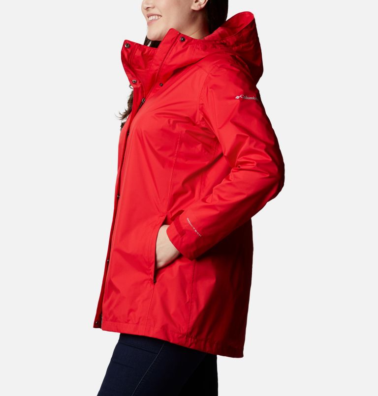 Women’s Splash A Little II Rain Jacket - Plus Size, Color: Red Lily, image 3