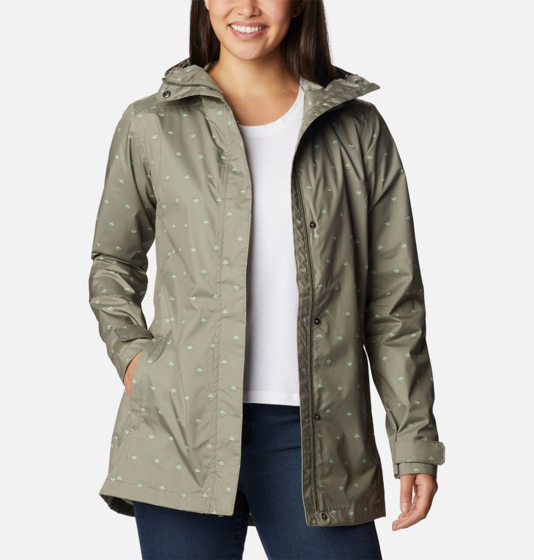 Splash A Little II Jacket | 397 | M, Color: Stone Green Swell Dots Print, image 6