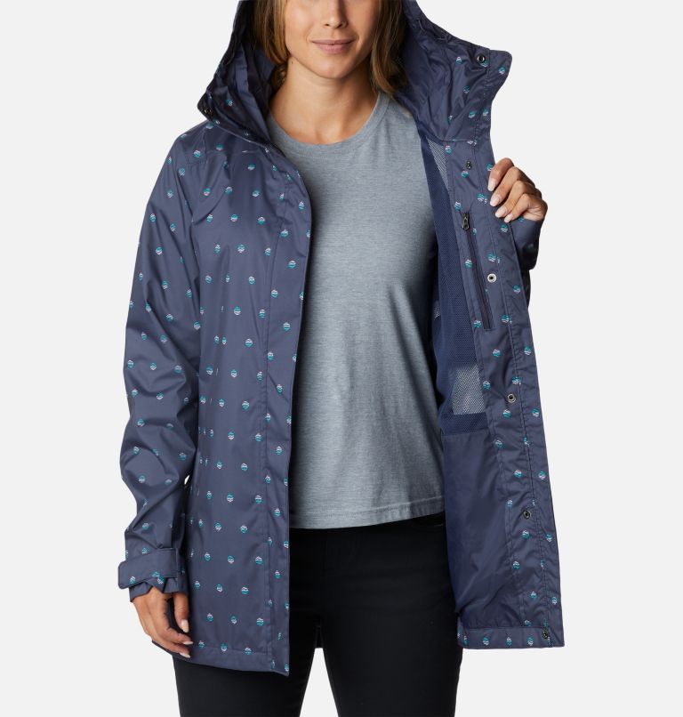 Chaqueta Splash A Little II para mujer, Color: Nocturnal Swell Dots Print, image 5