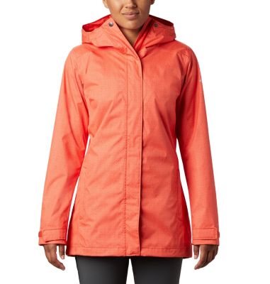 Giacca Splash A Little&trade; II da donna Splash A Little&trade; II Jacket | 633 | S, Bold Orange Titch Diamond Print, front