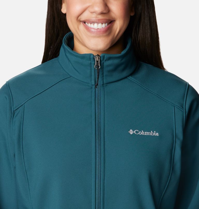 Women's Columbia White Nashville Predators Kruser Ridge II Softshell Full-Zip Jacket Size: Extra Large