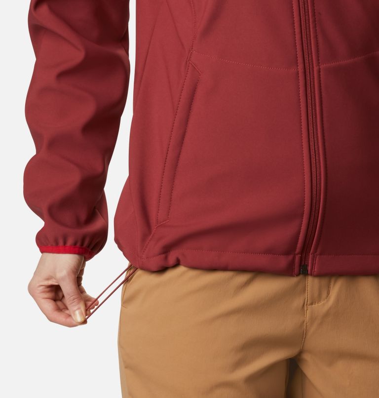 Women’s Kruser Ridge II Softshell, Color: Marsala Red, image 6