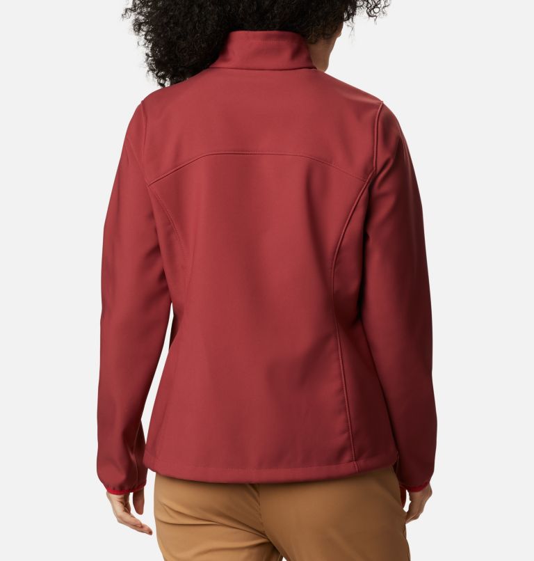 Women’s Kruser Ridge II Softshell, Color: Marsala Red, image 2