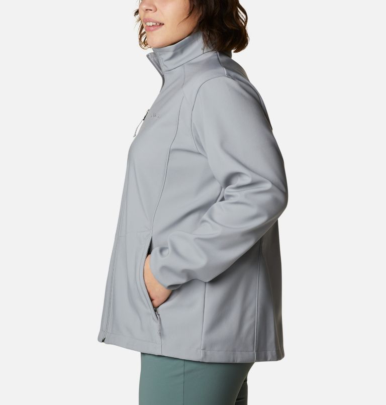 Women’s Kruser Ridge II Softshell - Plus Size, Color: Monument, image 3
