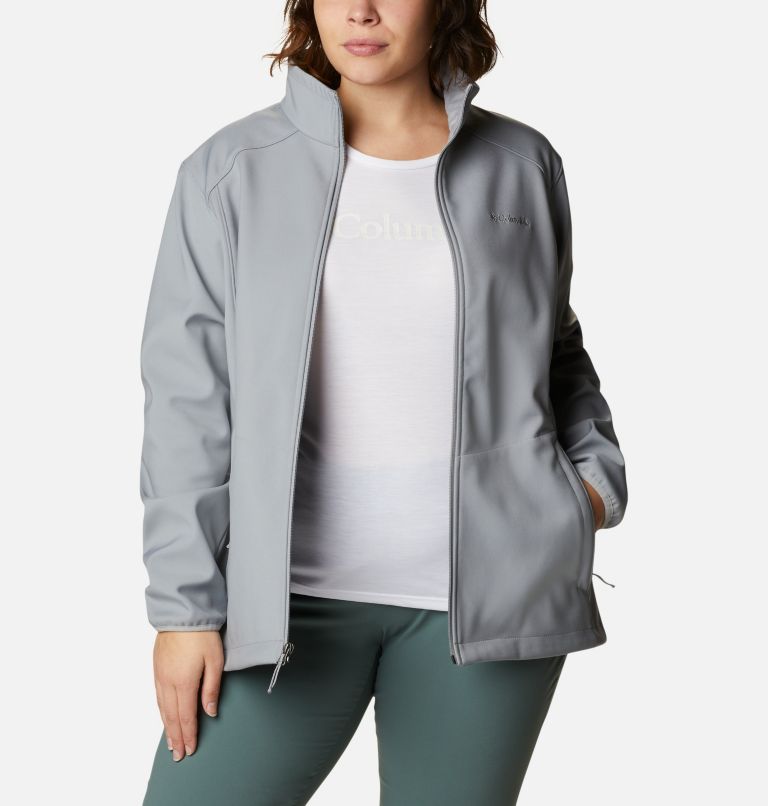 Women’s Kruser Ridge II Softshell - Plus Size, Color: Monument, image 1