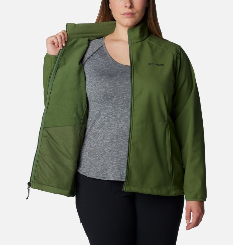 Women's plus size outlet columbia softshell jacket