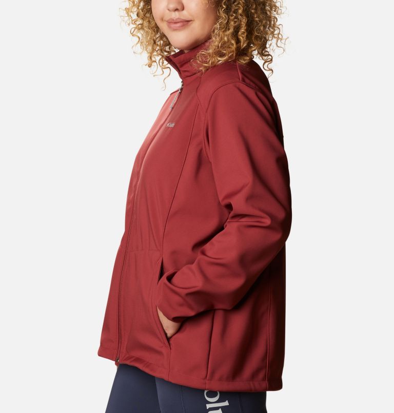 Kruser Ridge II Softshell | 619 | 3X, Color: Marsala Red, image 3
