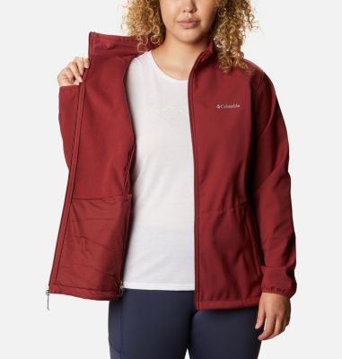 columbia women's kruser ridge softshell jacket plus size