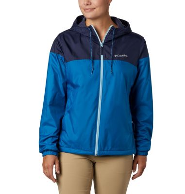 center ridge lined windbreaker