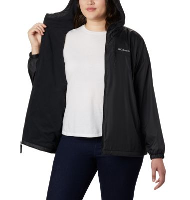 columbia women's plus size windbreaker