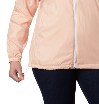 columbia women's plus size windbreaker