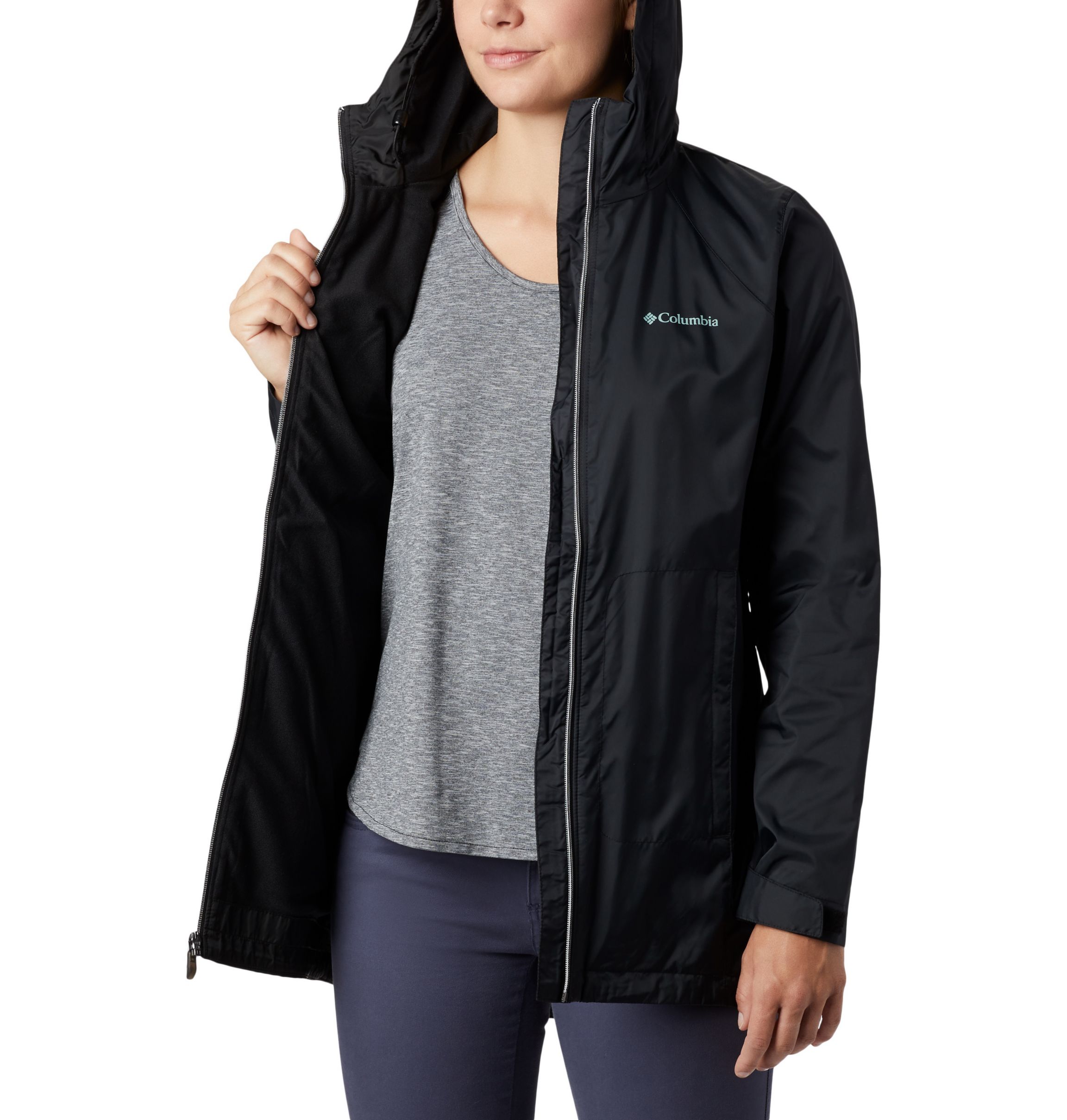 Columbia switchback lined long on sale jacket