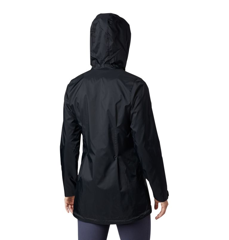 Columbia switchback lined on sale long rain jacket