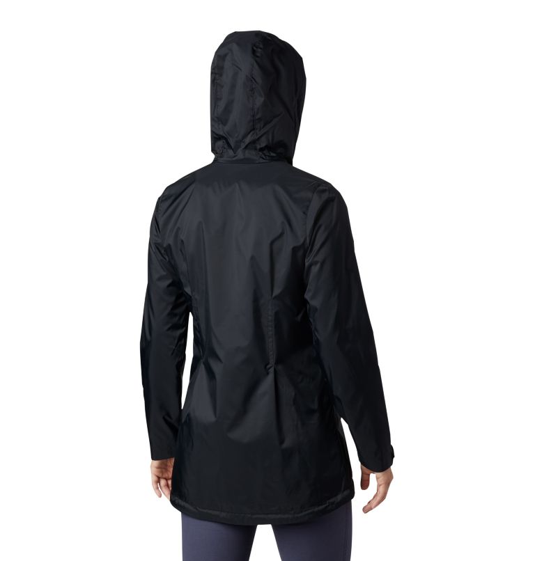 Thumbnail: Switchback Lined Long Jacket | 010 | S, Color: Black, image 2
