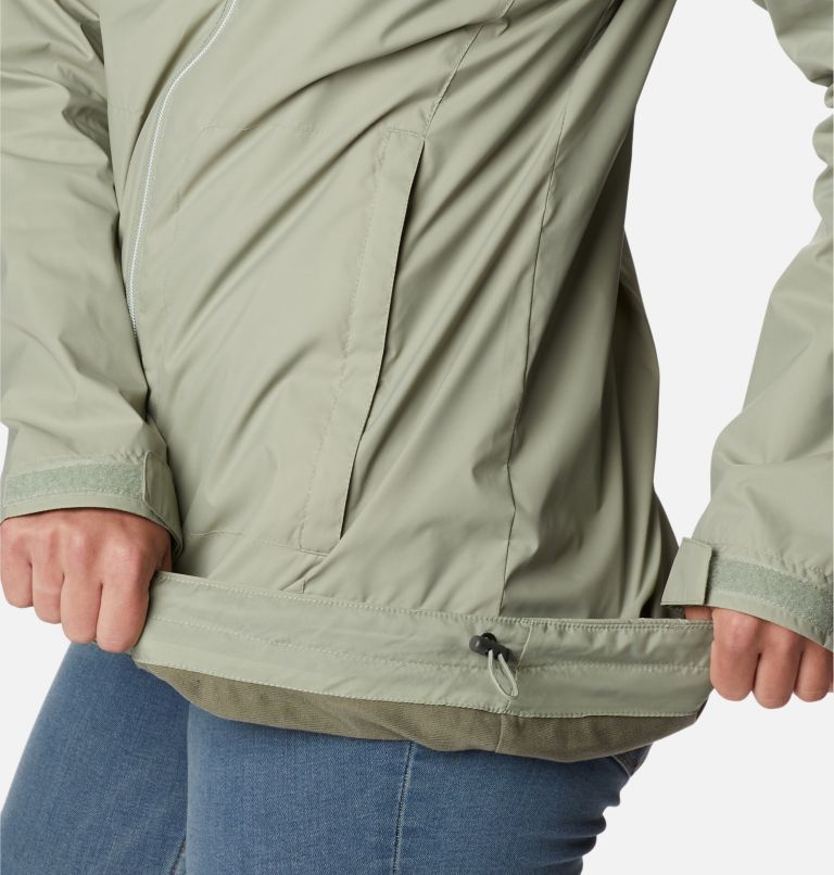 Women’s Switchback Lined Long Jacket, Color: Safari, image 6