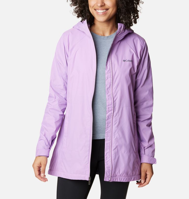 Women’s Switchback Lined Long Jacket, Color: Gumdrop, image 7