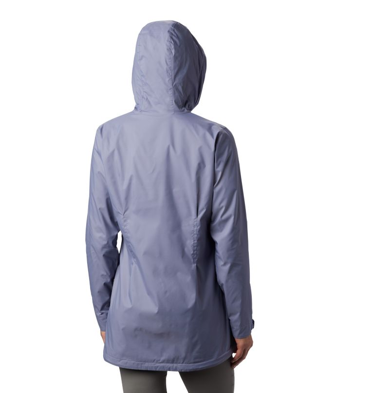 Women’s Switchback Lined Long Jacket, Color: New Moon, Twilight Lining, image 2