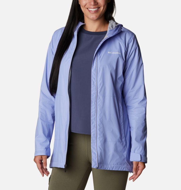 Thumbnail: Women’s Switchback Lined Long Jacket, Color: Serenity, image 7