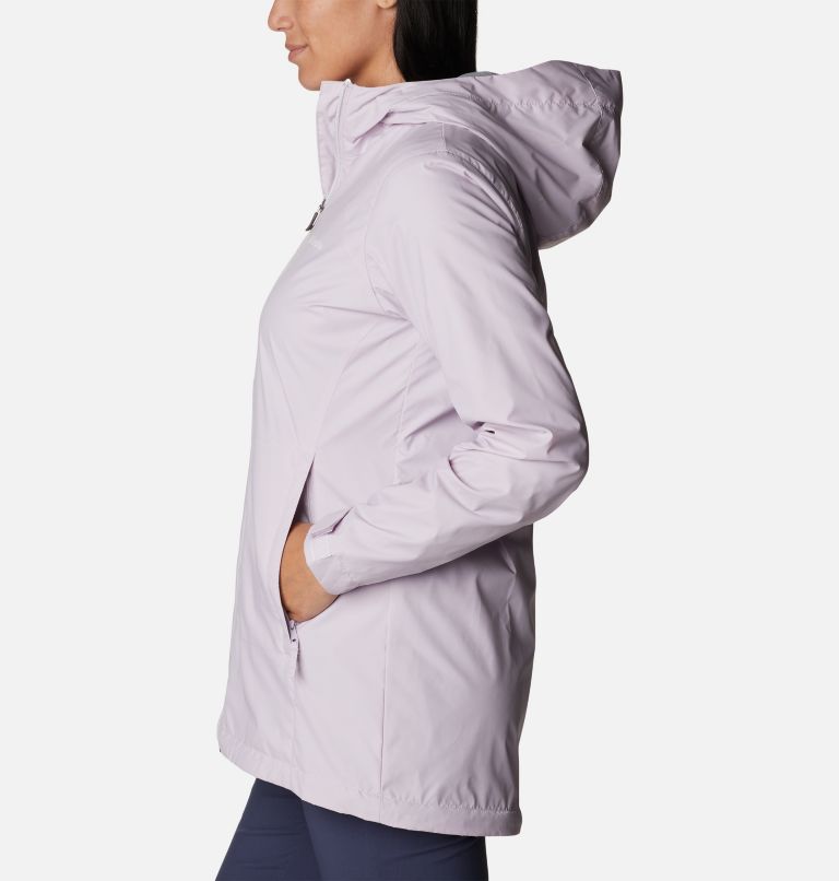 Thumbnail: Women’s Switchback Lined Long Jacket, Color: Pale Lilac, image 3