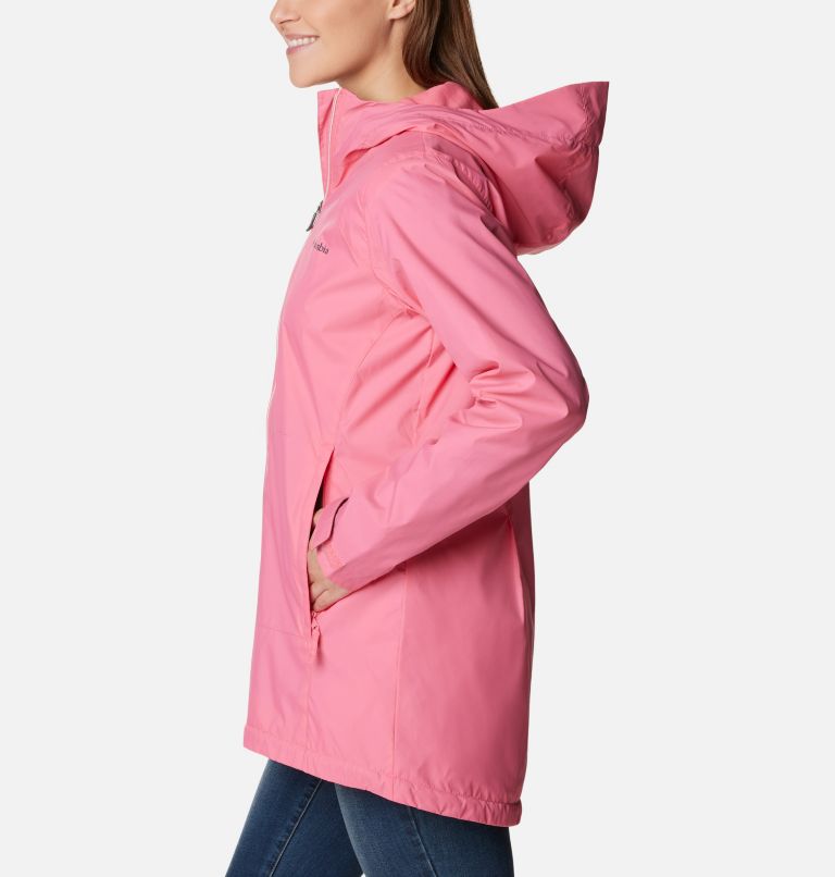 Switchback lined long outlet jacket