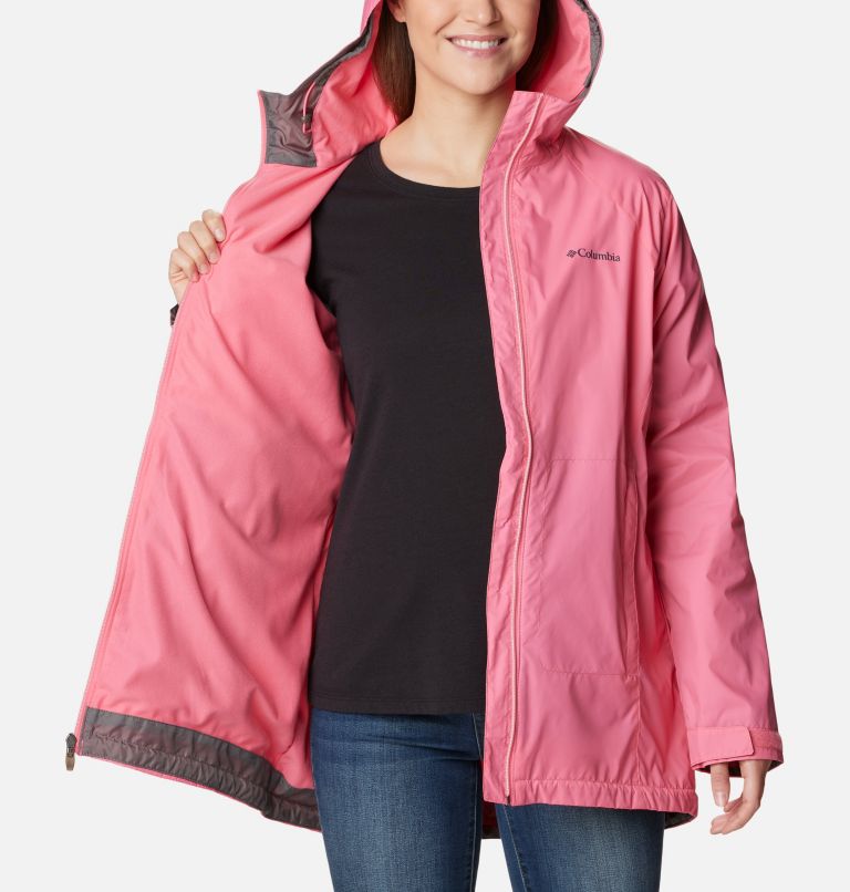 Women's columbia switchback lined rain outlet jacket