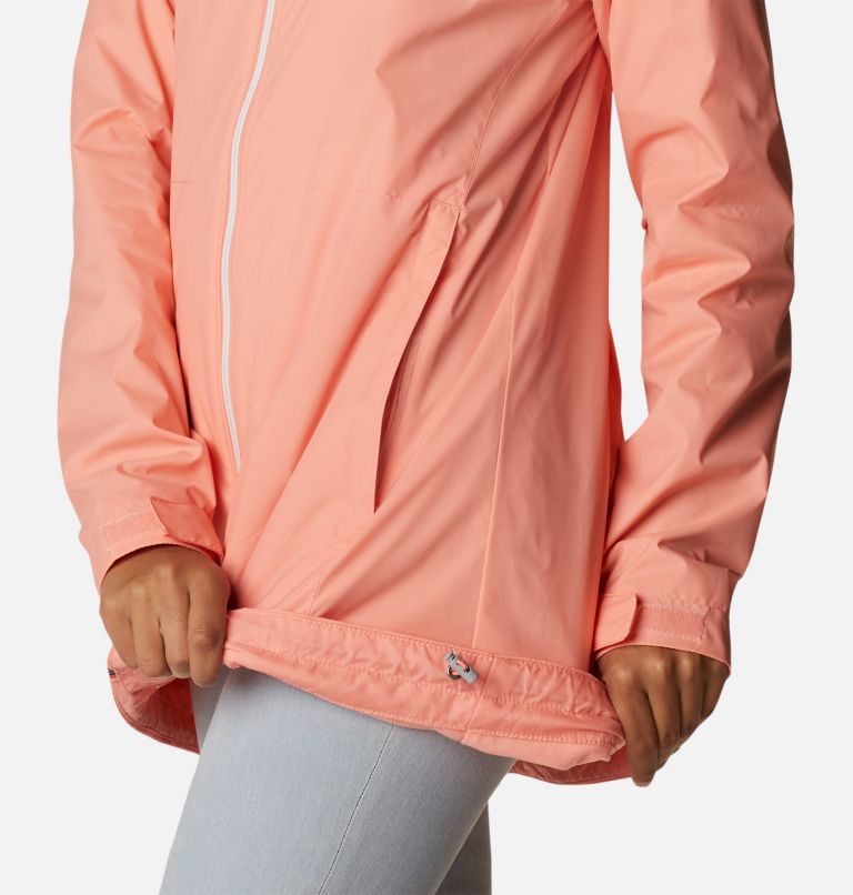 Thumbnail: Women’s Switchback Lined Long Jacket, Color: Coral Reef, image 6