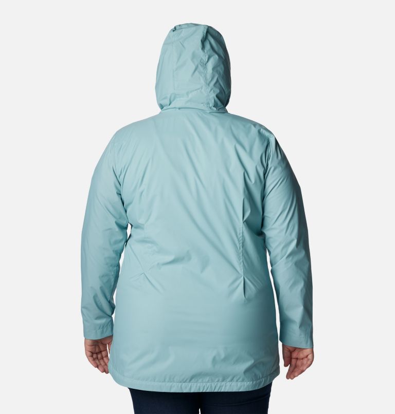 Columbia Women's Switchback III Jacket, Aqua Haze, Small at  Women's  Coats Shop